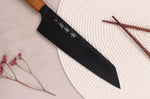 Couteau kiritsuke 19cm japonais Sakai Takayuki Kurokage VG10 manche en chêne brûlé
