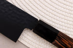 Couteau santoku 17cm japonais Sakai Takayuki Kurokage VG10 manche en wengé