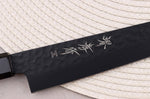 Couteau sujihiki 24cm japonais Sakai Takayuki Kurokage VG10 manche en wengé
