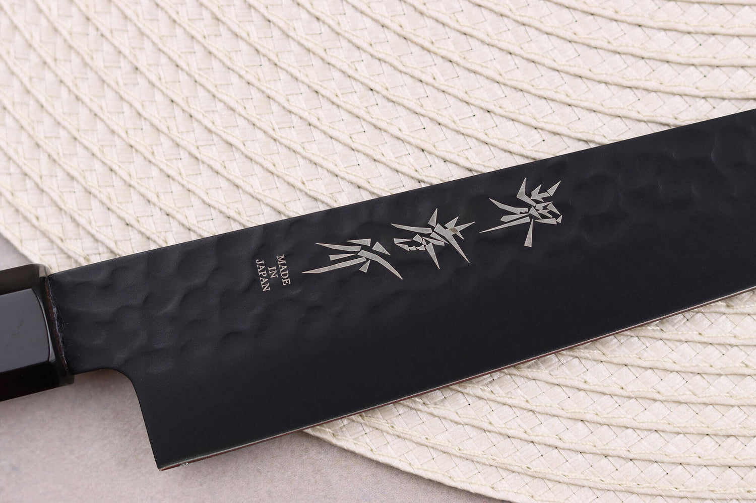 Couteau sujihiki 24cm japonais Sakai Takayuki Kurokage VG10 manche en wengé