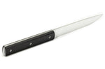 Coffret de 4 couteaux de table faits mains Perceval 888 noir