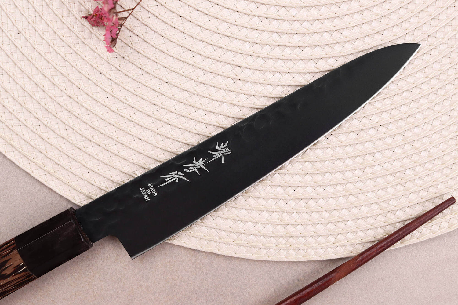Couteau universel 15cm japonais Sakai Takayuki Kurokage VG10 manche en wengé
