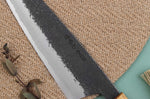 Couteau de chef kiritsuke japonais artisanal Sakai Takayuki Homura Guren 22,5cm