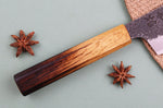 Couteau nakiri japonais artisanal Sakai Takayuki Homura Guren 18cm