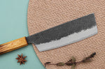 Couteau nakiri japonais artisanal Sakai Takayuki Homura Guren 18cm