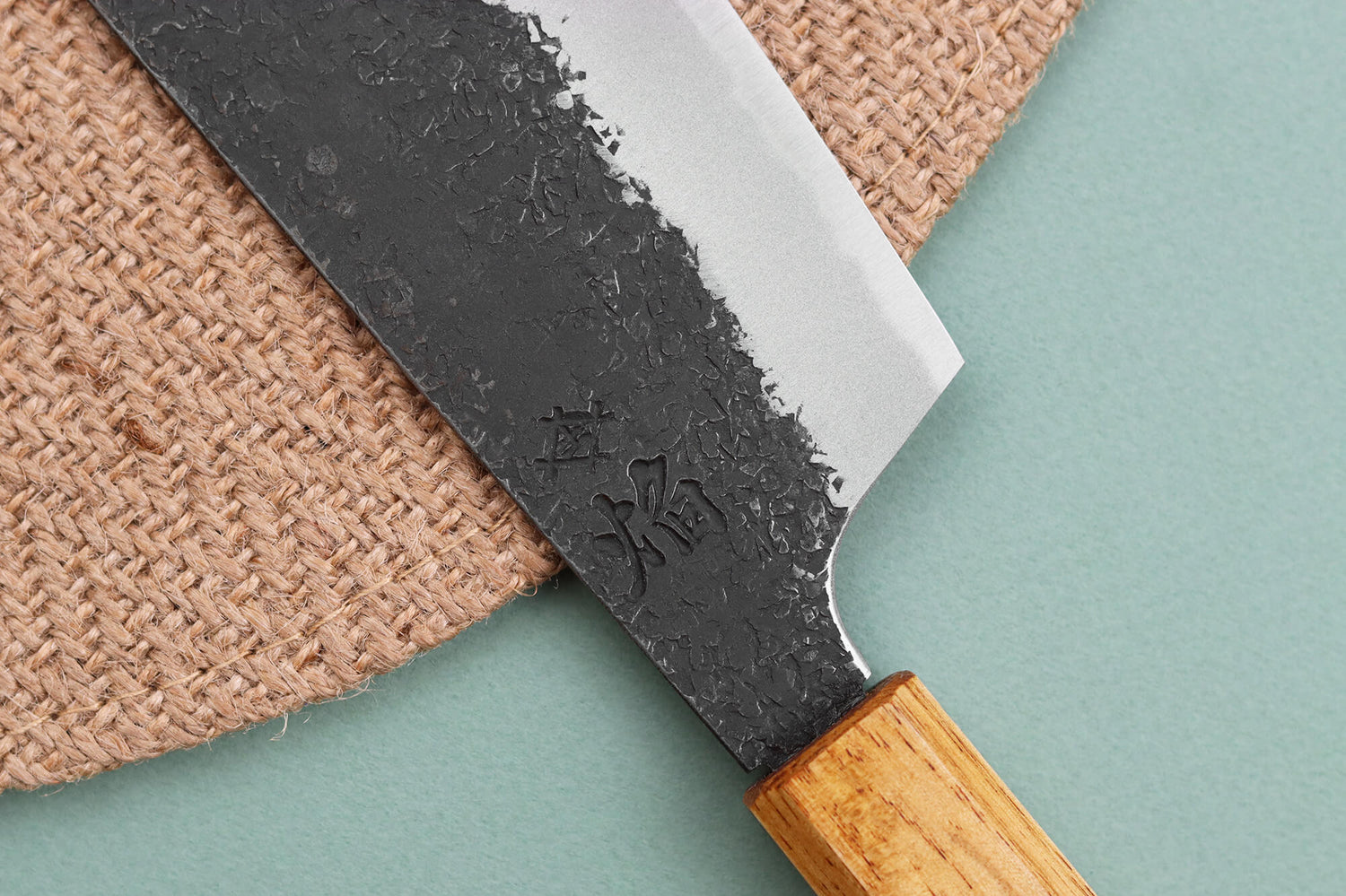 Couteau nakiri japonais artisanal Sakai Takayuki Homura Guren 18cm
