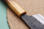 Couteau nakiri japonais artisanal Sakai Takayuki Homura Guren 18cm