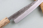 Couteau universel japonais artisanal Wusaki Nakata Erable BS2 13,5cm manche érable