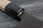 Couteau de chef kiritsuke japonais artisanal Kagekiyo Black Damascus VG10 21cm
