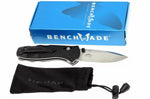 Couteau pliant Benchmade Mini Barrage 585 manche valox noir 10cm