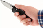 Couteau pliant Benchmade Mini Barrage 585 manche valox noir 10cm