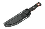 Couteau Benchmade Meatcrafter 15500OR-2 lame orange 15,4cm manche aluminium/carbone gris + étui