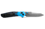 Couteau pliant Benchmade Mini Osborne 945-221 édition limitée lame damassée manche carbone 9,8cm