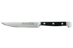 Couteau à steak Güde Alpha lame dentée 12cm en acier forgé