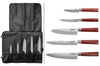 Mallette de 5 couteaux de cuisine Wusaki Pakka X50 manches pakkawood