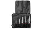 Mallette de 5 couteaux de cuisine Wusaki Pakka X50 manches pakkawood