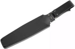 Couteau Fallkniven A2L Expedition Knife lame 20cm manche Kraton noir + étui en cuir