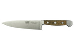 Couteau de chef Güde Alpha Chêne 16cm en acier forgé