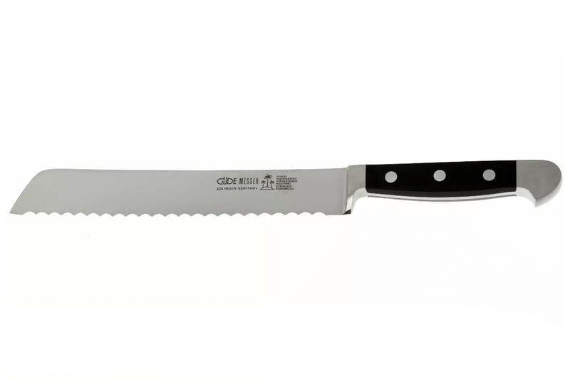 Couteau à pain Güde Alpha 21cm en acier forgé