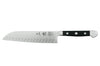 Couteau santoku alvéolé Güde Alpha 18cm en acier forgé