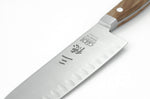 Couteau santoku alvéolé Güde Alpha Olive 18cm en acier forgé