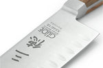 Couteau santoku alvéolé Güde Alpha Olive 18cm en acier forgé