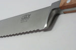Couteau à pain Güde Alpha Poire 32cm en acier forgé