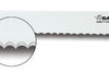 Couteau à génoise lame dentelée Bargoin - 38cm 4 rivets