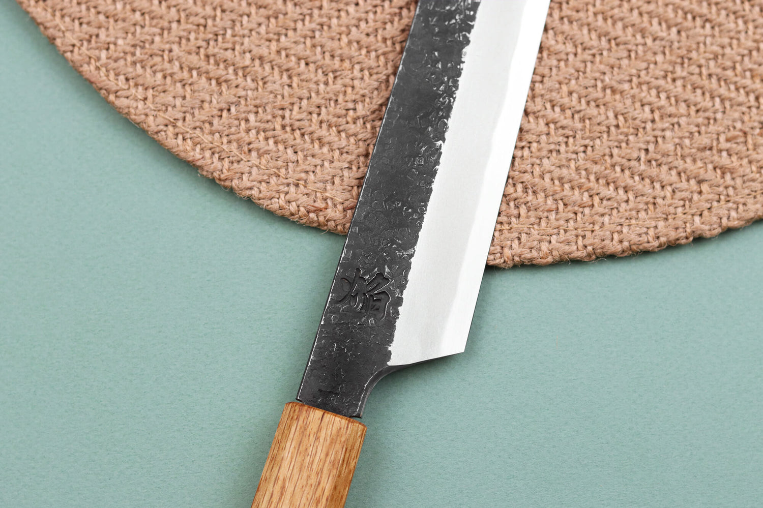 Couteau yanagiba japonais artisanal Sakai Takayuki Homura Guren 30cm