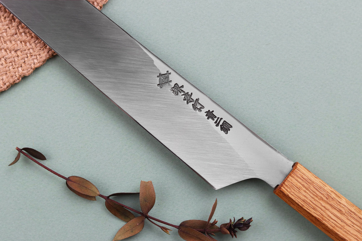 Couteau yanagiba japonais artisanal Sakai Takayuki Homura Guren 30cm
