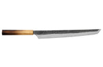 Couteau sakimaru takohiki japonais artisanal Sakai Takayuki Homura Guren 30cm