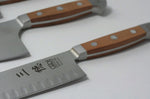 Couteau santoku Gude Alpha Poire 18cm en acier forgé