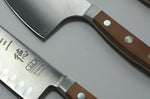 Couteau santoku Gude Alpha Poire 18cm en acier forgé