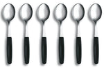 Set de 6 cuillères à café Victorinox Swiss Classic en acier manche noir