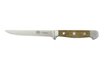Couteau à désosser flexible Güde Alpha Chêne 13cm en acier forgé