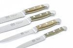 Couteau à pain Güde Alpha Chêne 21cm en acier forgé