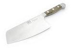 Couteau de chef chinois Güde Alpha Chêne 16cm en acier forgé