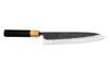 Couteau de chef 24cm japonais artisanal Yuzo Black SLD ébène et olivier