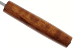 Couteau Helle Viking H096 lame en acier carbone 11cm manche en bois de bouleau + étui en cuir