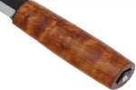 Couteau Helle Viking H096 lame en acier carbone 11cm manche en bois de bouleau + étui en cuir