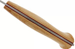 Couteau Helle Utvaer H600 lame en acier 10cm manche en bouleau frisé + étui en cuir