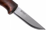 Couteau Helle Gro H200007 lame en acier inox 9,3cm manche en bois de bouleau + étui en cuir
