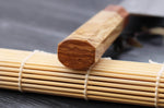 Couteau de chef 24cm japonais artisanal Yuzo SLD olivier et cognassier