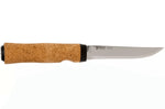 Couteau Helle Hellefisk H120 lame en inox 12,3cm manche en liège + étui en cuir