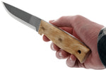 Couteau Helle Temagami H300 lame en acier inox 11cm manche en bouleau + étui en cuir