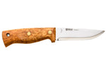 Couteau Helle Temagami H300 lame en acier inox 11cm manche en bouleau + étui en cuir