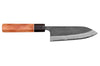Couteau gyuto 15cm japonais artisanal Masashi Yamamoto BS1 Black Nashiji