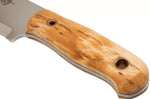 Couteau Helle Mândra H620 lame en acier inox 6,9cm manche en bouleau + étui en cuir