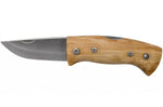 Couteau pliant Helle Kletten H662 manche en bois de bouleau frisé 8cm