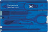 Carte SwissCard Victorinox 7 pièces bleue